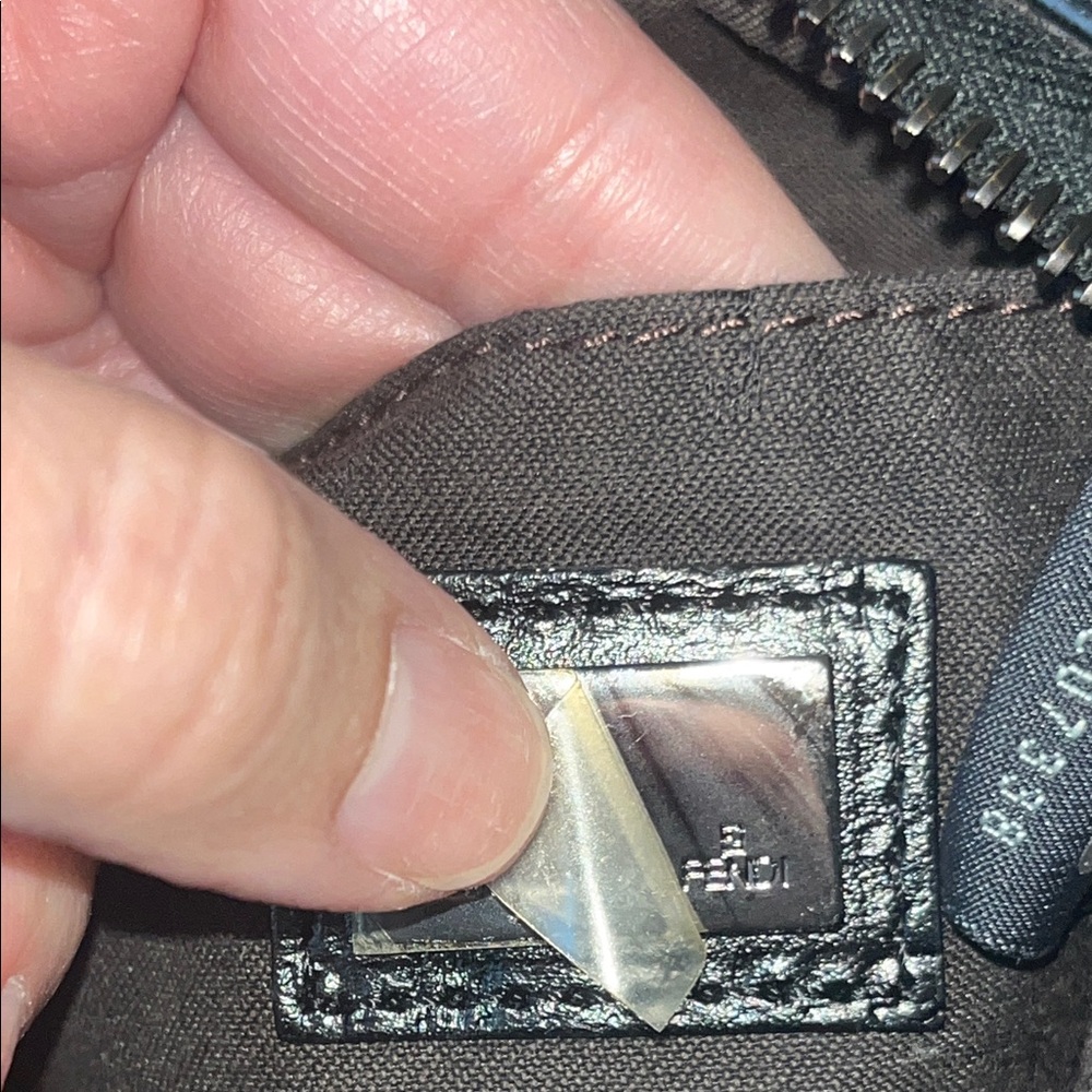 Fendi Black Monogram Bag Unisex - Picture 14 of 16